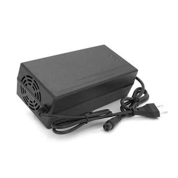 Зарядное устройство Jinyi для аккумуляторов LiFePo4 48V(58,4V),16S,8A,штекер 3-pin,с индикацией,BOX