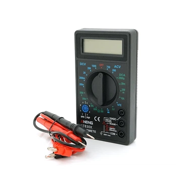Мультиметр ANENG AN-DT830X, виміру: V, A, R, C, функція hFE