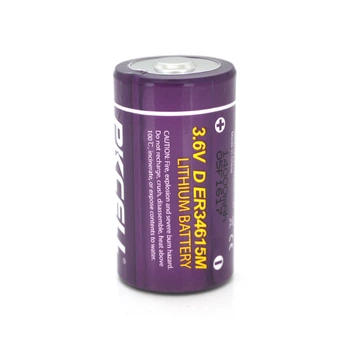 Батарейка литиевая PKCELL ER34615 3.6V 13000mAh для систем слежения резервной памяти фонариков (LO-TH_11C)