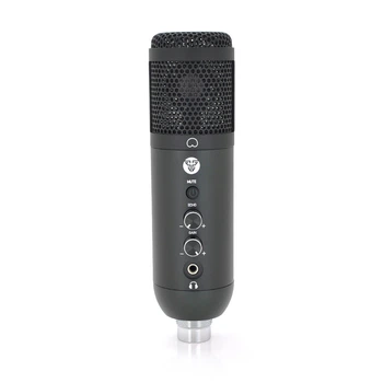 Микрофон FANTECH MCX01 LEVIOSA USB черный для записи звука гейминга стриминга видеоконференций (LO-TH_11C)