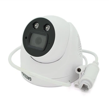 Купольная камера 5МП Starlig IPC16D5MP25 с микрофоном POE ИК подсветка для видеонаблюдения ночная съемка (YU-GT_33A)