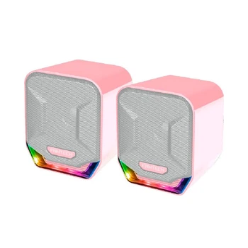 Колонки Fantech 2.0 USB GS202 SAKURA EDITION Pink для музики та ігор портативні акустичні системи (YU-GT_33A)
