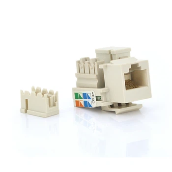 Модуль широкий Keystone Jack RJ-45 кат.5E UTP, 23,0мм, Q50