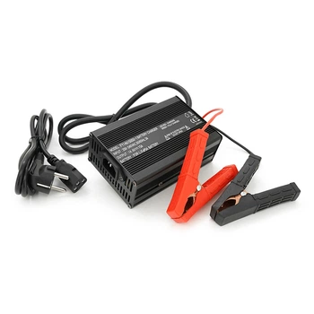Зарядное устройство для аккумуляторов LiFePO4 12V(14,6V),4S,15A, крокодилы,135x90x50mm
