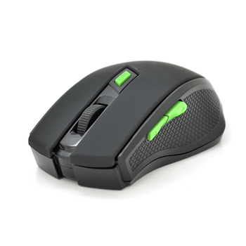Мышь беспроводная JEDEL W400 1600DPI черная для игр и работы оптическая эргономичная без подсветки (YU-GT_33A)