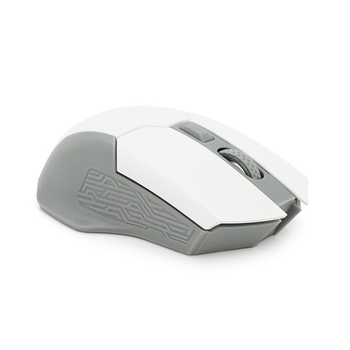 Беспроводная мышь Fantech WG11 CRUISER 6 кнопок 800-2400 DPI для ПК и Mac белая эргономичная игровая мышь (YU-GT_33A)
