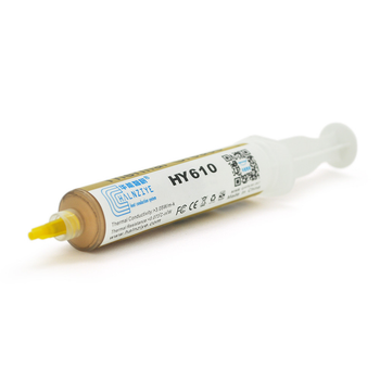 Термопровідна паста HY-610 30г Gold для комп'ютерів з теплопровідністю >3,05 Вт/м-К термопаста для охолодження (YU-GT_33A)