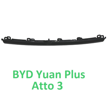 Накладка центральна в передній бампер BYD Yuan Plus / Atto 3 2021-, чорний глянець (SC2E-2803133)