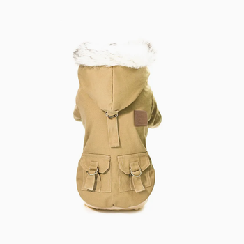 Пальто для собак Derby Military Coat, Khaki, M Хаки