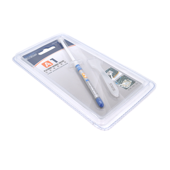 Паста термопроводная PCcooler A1 2g шприц grey 7.50W mK 0.006 C in W-50 180 Вязкость 85K cPsблистер Q50