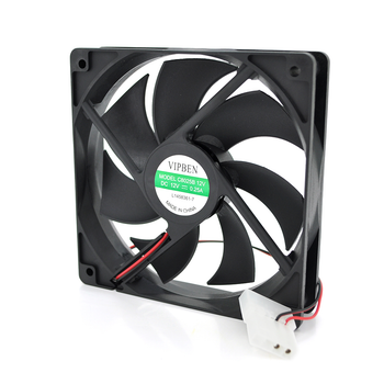 Кулер корпусный 12025 DC sleeve fan 4pin 120x120x25мм 1100об мин