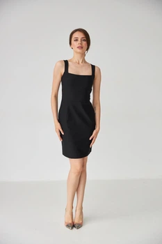 Сарафан міні з джинс бенгаліна Wear me XS Чорний (16_24_59_5274)