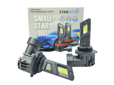 Комплект світлодіодних ламп StarLight SmallStar +100% HB4 (9006) 5500K 9-16V