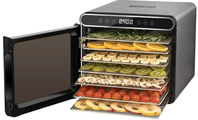Сушка для овочів та фруктів Sencor SFD-7750SS 600 Вт