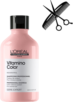 Професійний шампунь L'Oreal Professionnel Paris Serie Expert Vitamino Color для захисту та збереження кольору фарбованого волосся 300 мл (3474636975518)