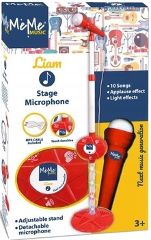 Сценічний мікрофон Dante зі штативом червоний (4897131870307)