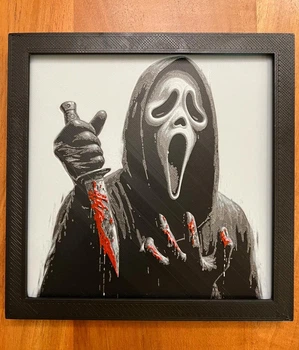 Призрак Убийца – 3D Картина Scream