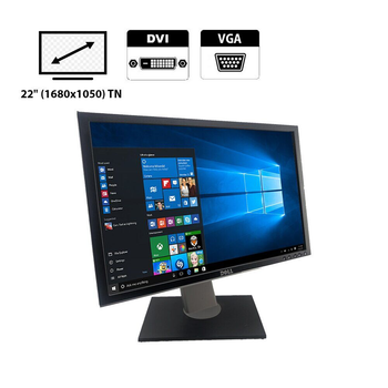 Монитор Dell UltraSharp 2208WFP / 22" (1680x1050) TN / DVI, VGA + Кабель питания б/у