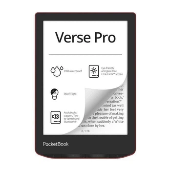 Электронная книга PocketBook 634 Verse Pro Passion Red (PB634-3-CIS)