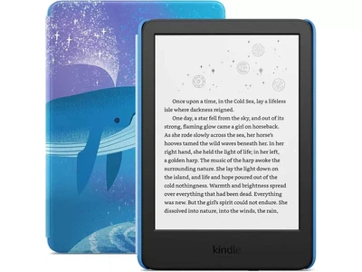Электронная книга Amazon Kindle Kids 11th Gen. 2022 16Gb Space Whale