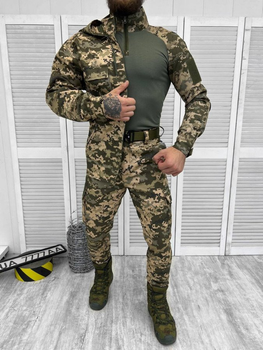 Тактический костюм 3 в 1 китель, UBACS, штаны из армейской саржи Пиксель L