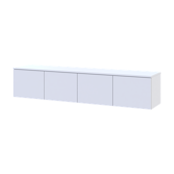 Тумба ТВ Doros Левия Белый 4Д 160х35х33 (41516091)
