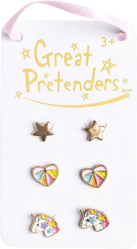 Набір Great Pretenders сережки-гвоздики х 3 пари (771877906084)