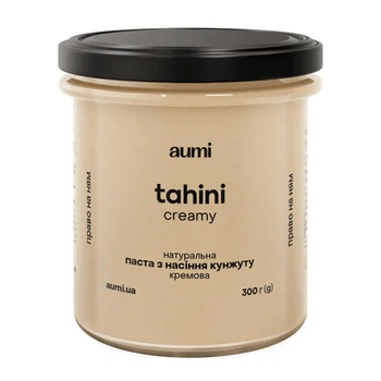 Паста з насіння кунжуту, тахіні Aumi, 300 г (13193864)