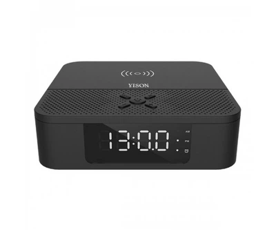 Портативная колонка YISON WS-5 with Qi Charger, 3W * 2, 2000mAh, 7h, black