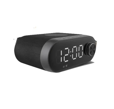 Портативная колонка YISON WS-4 with Qi Charger LED LOCK, 2*5W, 2500mAh, 12h, black
