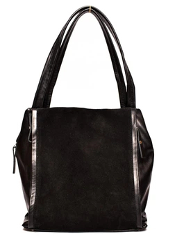 Сумка из натуральной кожи большая ARTiS Bags 1735 4620-201 Чорная Коричневый