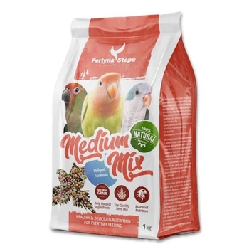 Корм для средних попугаев Перлина Степу Medium Mix, 1 кг