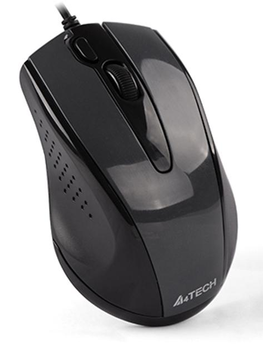 Компьютерная мышь A4tech N-500F, USB V-TRACK, Glossy Gray
