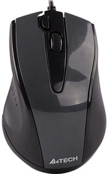 Компьютерная мышь A4tech N-500FS, V-TRACK, USB, Glossy Gray