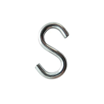 Крючок S-образный ø5мм длина 45мм оцинкованный (25шт.) [3KO2000003KS050000] Metalvis