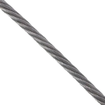 Трос стальной DIN 3052 ø1мм 1х7 оцинкованный (200пог.м) [91CTR0091CTR000172] Metalvis