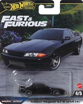 Машинка Mattel Hot Wheels Premium Fast & Furious Nissan Skyline GT-R (BNR32) 4/5 1:64 HYP69 (0194735253524)