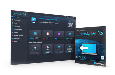 Ashampoo Uninstaller 15, безтермінова ліцензія, 1 ПК, безтермінова ліцензія
