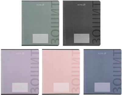 Набір шкільних зошитів Kite One color 18 аркушів Клітинка 20 шт (K25-236-2)
