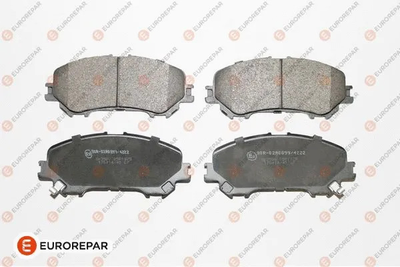 Комплект тормозных колодок RENAULT KADJAR, NISSAN QASHQAI, NISSAN X-TRAIL, EUROREPAR (1667814380)