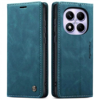 Чохол книжка Caseme з магнітом для Xiaomi Redmi Note 14 Pro 5g зелений