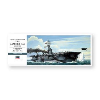 Сборная модель авианосец USS GAMBIER BAY CVE 73 Hasegawa 40027