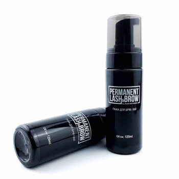 Очищуюча пінка для брів та вій Permanent Lash&Brow 120 мл
