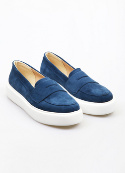 Слипоны Maxmillien 38 Синий (MAX-122-zbe-l15-Blue)