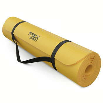 Коврик для йоги Trex Sport TX-019NGM NBR 1см 190х80 желтый