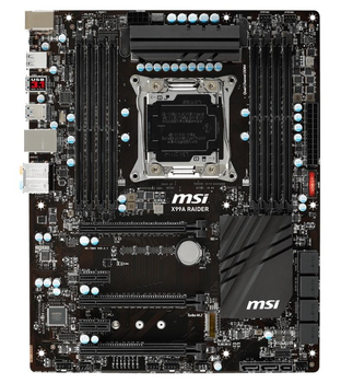 Материнська плата MSI X99A Raider (s2011-3, Intel X99, PCI-E 3.0x16) OEM