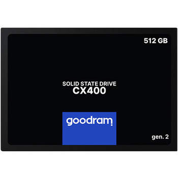 Накопитель SSD 512GB Goodram CX400 Gen.2 2.5" SATAIII 3D TLC (SSDPR-CX400-512-G2)