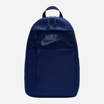 Рюкзак спортивний тканинний 21 л вміщує формат А4 Nike Nk Elmntl Bkpk - Lbr DD0562-492 Blue Void/Summit White (197602782516)