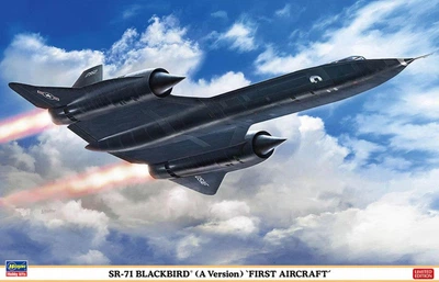 Збірна модель 1/72 Літак Lockheed SR-71 Blackbird A 'First Aircraft' Hasegawa 02464