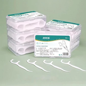 Флосс-зубочистки Dental Floss Picks 250 шт, 5 коробки